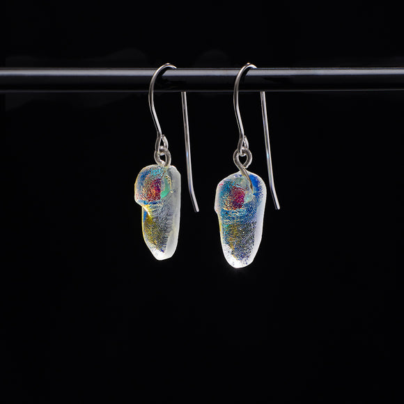 Earring -Dichroic Icicle ©